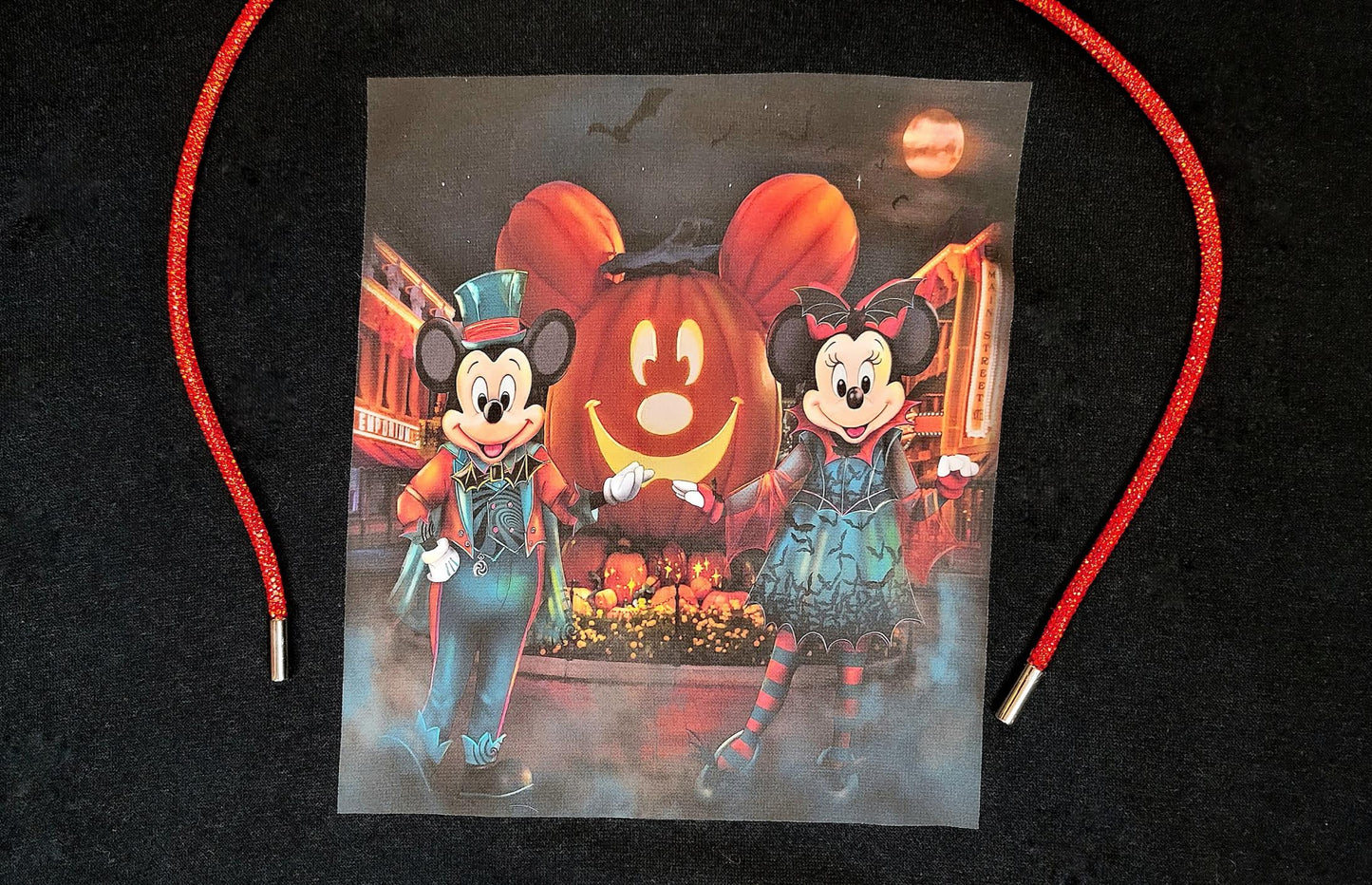 Mickey & Minnie Halloween Costume Hoodie