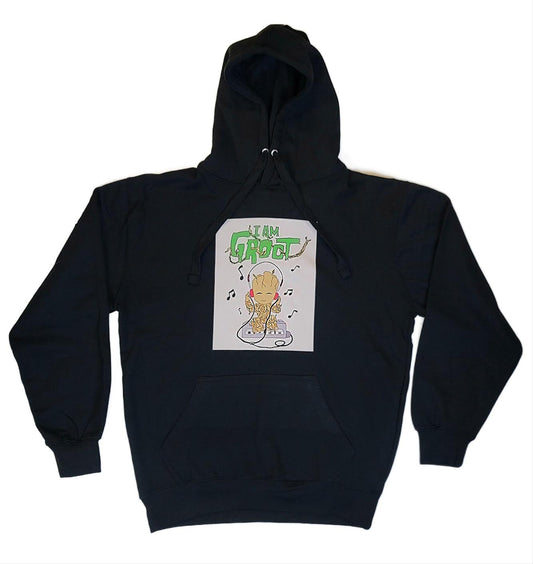 Groot Black Hoodie