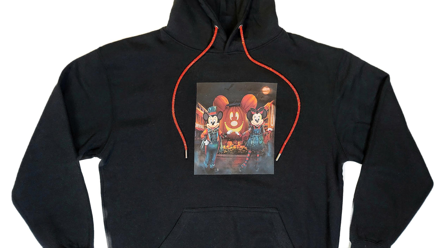 Mickey & Minnie Halloween Costume Hoodie