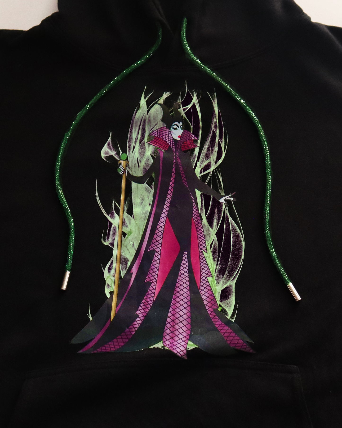 Maleficent Blinged Lace UniSex Hoodie